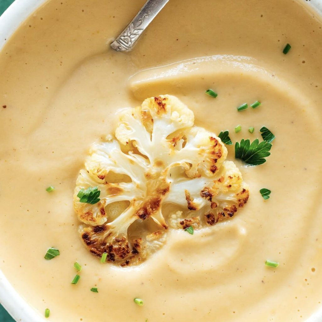 Bowl of Cauliflower Soup